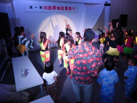 キッズダンス練習風景